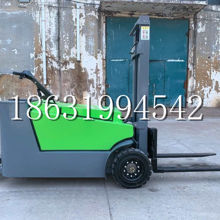 墨脱县小型电动叉车1吨2吨步行站驾式电瓶堆高充电装卸车液压升降车铲车